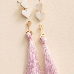 On the Fringe Convertible Earrings
